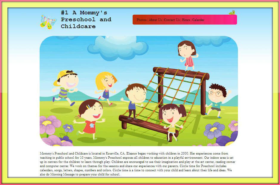 childcare templates